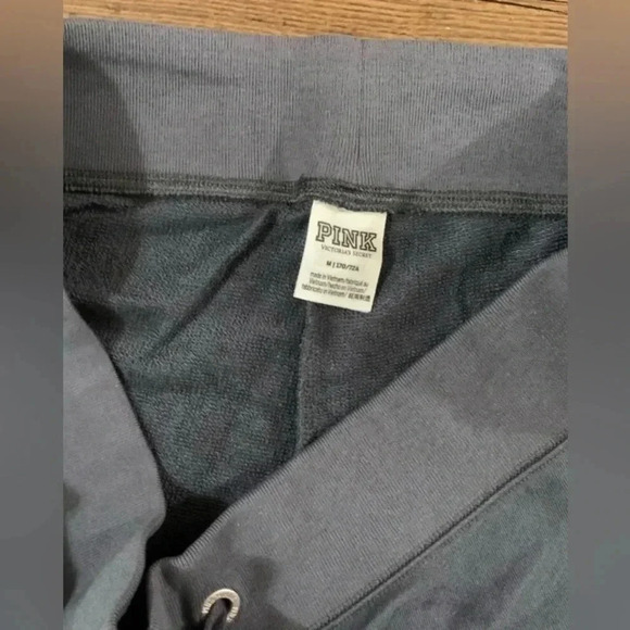 PINK VS HTF RARE BLING SWEATSHIRT/ JOGGERS OUTFIT SET S/M - Picture 12 of 12